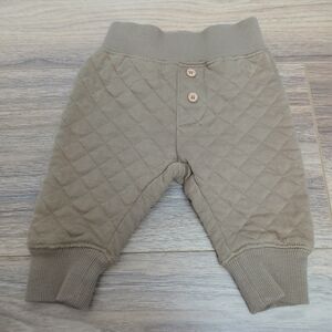 First Impressions Quilted Brown Joggers